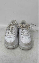 Load image into Gallery viewer, Nike Kids Air Force 1 White Leather Low Top Lace-Up Sneakers Shoes Size 7C
