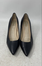 Load image into Gallery viewer, Cole Haan Womens The Go To Park W20421 Black Leather Kitten Pump Heels Size 6.5B
