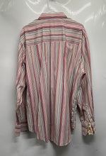 Load image into Gallery viewer, Robert Graham Mens Multicolor Striped Cotton Long Sleeve Button-Up Shirt Sz 2XL
