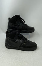 Load image into Gallery viewer, Nike Boys Lunar Force 1 706803-002 Black Leather Lace-Up Sneaker Shoes Size 6Y
