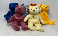 Load image into Gallery viewer, Set Of 6 Pcs Salvino's Bamm Beano's Collectible Bear Plush Toys With Tags
