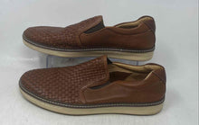 Load image into Gallery viewer, Johnston &amp; Murphy Mens McGuffey 25-1382 Brown Woven Leather Slip-On Shoes Sz 10M
