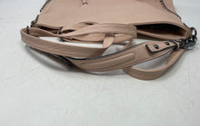 Load image into Gallery viewer, Jessica Simpson Womens Camile Pink Studded Large Tote Hobo Handbag With Strap

