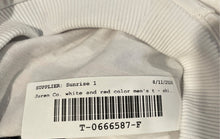 Load image into Gallery viewer, Juren Co. Mens White Red Cotton Juren 79 Born To Ride Motor Graphic T-Shirt Sz S
