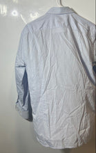 Load image into Gallery viewer, Boss Hugo Boss Mens Blue Long Sleeve Slim Fit Button Front Dress Shirt Size 16
