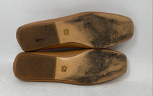 Load image into Gallery viewer, Donna Karan New York Womens Kylee Brown Leather Slip-On Ballet Flats Size 10M
