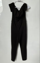 Load image into Gallery viewer, Guess Womens Black Back Zip Off-The-Shoulder One-Piece Jumpsuit Size 4
