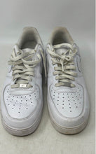 Load image into Gallery viewer, Nike Mens Air Force 1 '07 White Leather Lace-Up Sneaker Shoes Size 12
