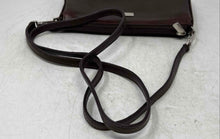 Load image into Gallery viewer, Corello Womens Dark Brown Leather Mini Shoulder Crossbody Handbag

