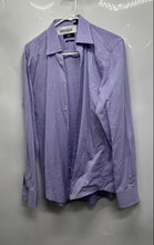 Load image into Gallery viewer, Boss Hugo Boss Mens Purple Long Sleeve Collared Slim Fit Dress Shirt Sz 15.5 39
