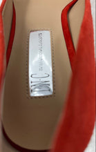 Load image into Gallery viewer, INC International Concepts Womens Red Leather Pointed Toe Pump Heels Size 8M
