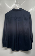 Load image into Gallery viewer, Banana Republic Womens Blue Long Sleeve Button-Up Shirt Size Large
