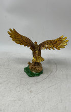 Load image into Gallery viewer, Gold-Tone Brass Vintage Style Hinged Eagle Figure Jewelry Box Collectible
