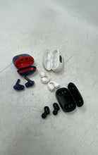 Load image into Gallery viewer, Lot Of 3 Pcs Assorted Mixed Earbuds With Charging Case Pre-Owned Not Tested
