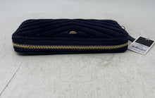 Load image into Gallery viewer, Juicy Couture Womens Navy Blue Quilted Inner Pockets Zip-Around Wallet With Tag
