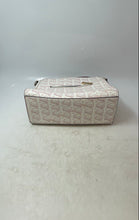 Load image into Gallery viewer, Aldo Womens Pink Purple And White Monogram Top Handle Flap Satchel Purse
