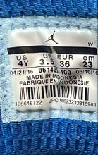 Load image into Gallery viewer, Nike Boys Air Jordan Jumpman Team II 861435-400 Blue Sneaker Shoes Size 4Y
