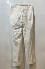 Load image into Gallery viewer, New York &amp; Company Womens White Flat Front Straight Leg Trouser Pants Size 10
