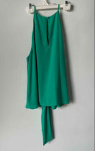 Load image into Gallery viewer, Express Womens Mint Green Sleeveless Tie-Front Tank Top Size Small
