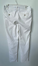 Load image into Gallery viewer, Express Womens White Pockets Skinny Leg Ankle Trouser Pants Size 29x30
