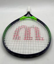 Load image into Gallery viewer, Wilson Federer 23 Junior Black And Green Lightweight AirLite Alloy Tennis Racket
