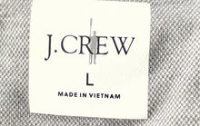Load image into Gallery viewer, J. Crew Mens Gray Short Sleeve Collared Button Front Polo Shirt Size Large
