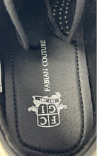 Load image into Gallery viewer, Fabian Couture Mens Black Patent Leather Derby Dress Shoes Size 11 1/2M
