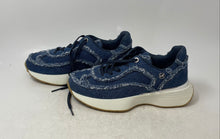 Load image into Gallery viewer, Michael Kors Womens Blue Low Top Lace-Up Sneaker Shoes Size 8M
