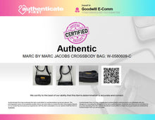 Load image into Gallery viewer, Authentic Marc By Marc Jacobs Womens Classic Q Percy Black Leather Crossbody Bag
