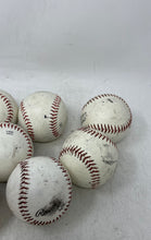Load image into Gallery viewer, Lot Of 9 Pcs Assorted Mixed Variety White Official League Baseball Balls
