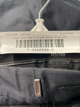 Load image into Gallery viewer, Hugo Boss Mens Black Flat Front Pockets Straight Leg Chino Pants Size 32R
