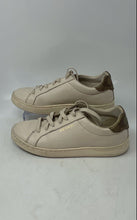 Load image into Gallery viewer, Coach Womens Clip G4966 Beige Brown Leather Lace-Up Sneaker Shoes Size 7.5 B
