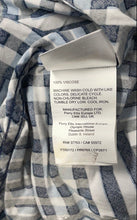 Load image into Gallery viewer, Perry Ellis Portfolio Mens Blue White Check Long Sleeve Button-Up Shirt Size L
