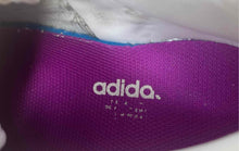 Load image into Gallery viewer, Adidas Womens Forum Bold White Silver Leather Lace-Up Sneakers Shoes Size 7
