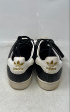 Load image into Gallery viewer, Adidas Mens Superstar Pure FV2838 Black And White Leather Sneakers Shoes Size 10
