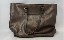 Load image into Gallery viewer, Traci Lynn Womens Brown Color Studded Double Handle Shoulder Tote Bag
