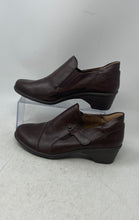 Load image into Gallery viewer, JBU By Jambu Womens Brown Leather Block Heel Ankle Booties Size 8.5 M
