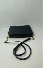 Load image into Gallery viewer, Michael Kors Womens Black Saffiano Leather Chain Strap Jet Set Crossbody Purse
