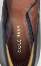 Load image into Gallery viewer, Cole Haan Womens Idala II Black Leather Pointed Toe Slip-On Pump Heels Size 5 B
