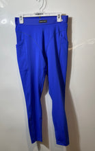 Load image into Gallery viewer, Savage x Fenty Womens Blue Elastic Waist Pockets Pull-On Ankle Leggings Size 1X
