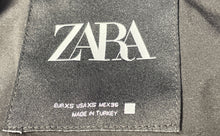 Load image into Gallery viewer, Zara Mens Dark Gray Long Sleeve Collared Pockets Snap Jacket Size XS
