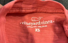 Load image into Gallery viewer, Vineyard Vines Mens Pink Cotton Short Sleeve Crew Neck Pullover T-Shirt Size XS
