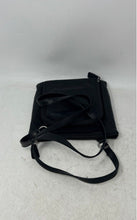 Load image into Gallery viewer, Fossil Womens Black Pebbled Leather Pockets Double Handle Crossbody Bag
