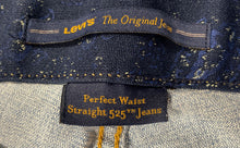 Load image into Gallery viewer, Levi's Womens 525 Blue The Original Perfect Waist Straight Jeans Pants Size 14
