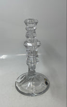 Load image into Gallery viewer, Bohemia Crystal Clear Glass Polished Finish Three-Arm Decorative Candelabra
