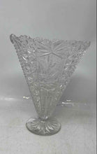 Load image into Gallery viewer, Vintage Hermann Hofbauer Byrdes Lead Crystal Cut Glassware Vase Collectible
