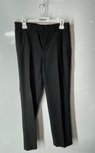 Load image into Gallery viewer, Perry Ellis Mens Gray City Fit Flat Front Straight Leg Dress Pants Size 30/32
