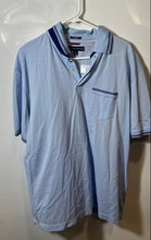 Load image into Gallery viewer, Tommy Hilfiger Mens Light Blue Cotton Short Sleeve Golf Polo Shirt Size L/G
