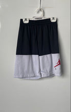 Load image into Gallery viewer, Air Jordan Boys Black White Mesh Elastic Waist Basketball Shorts Size Medium
