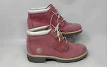 Load image into Gallery viewer, Timberland Womens Nellie 28363 Pink Leather Round Toe Chukka Boots Size 9M
